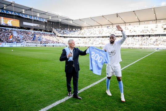 Malmö FFs Isaac Kiese Thelin uppmärksammas