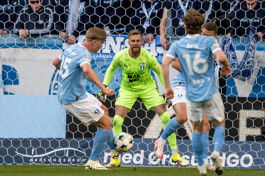 Malmö FFs målvakt Ricardo Friedrich