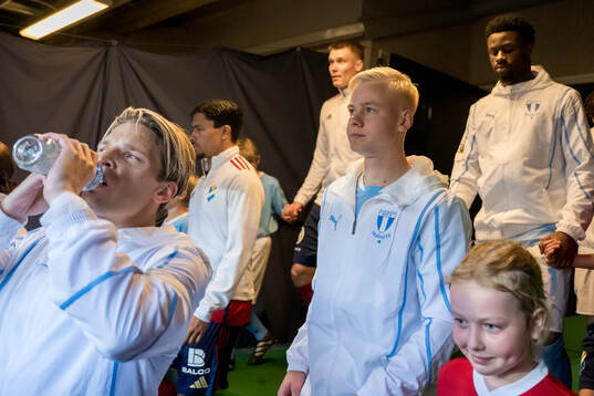 Malmö FFs Jens Stryger Larsen och Otto Rosengren