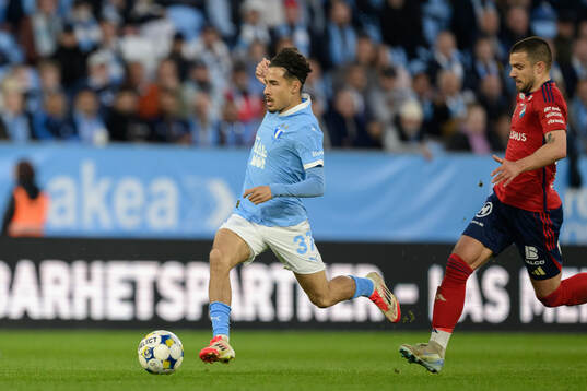 Malmö FFs Adrian Skogmar och Östers Vladimir Rodic