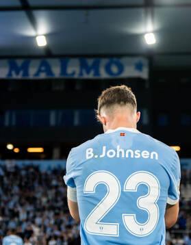 Malmö FFs Lasse Berg Johnsen