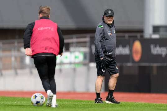 Tränare Roar Hansen