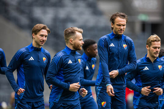 Miro Tenho, Jacob Une and Albin Ekdal