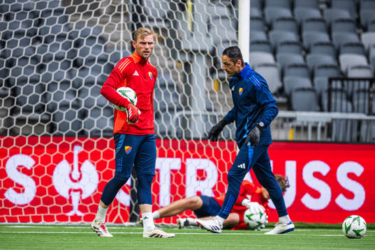 Goalkeeper Jacob Rinne