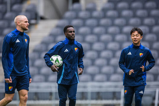 Adam Ståhl, Tokmac Nguen and Keita Kosugi