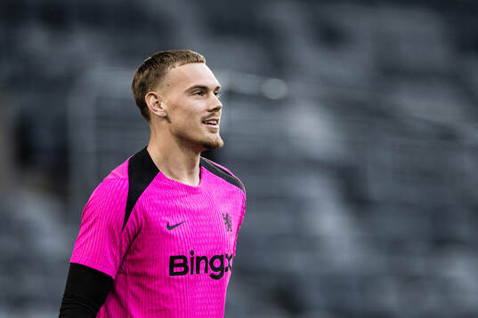 Goalkeeper Filip Jørgensen
