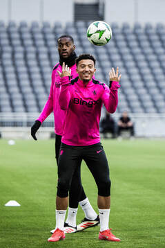 Jadon Sancho and Tosin Adarabioyo