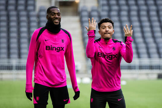 Tosin Adarabioyo and Jadon Sancho