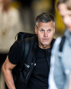 Kjetil Knutsen, head coach of Bodø/Glimt, arrives
