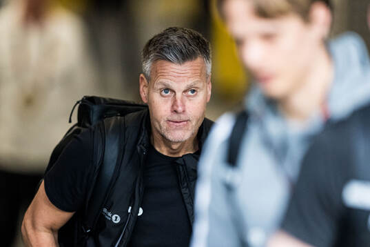 Kjetil Knutsen, head coach of Bodø/Glimt, arrives