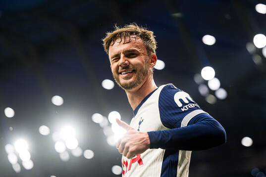 James Maddison of Tottenham