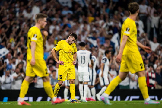 Fredrik Bjørkan of Bodø/Glimt looks dejected