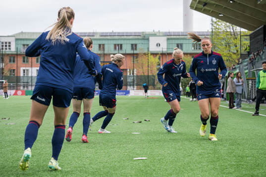 Rosengårds Molly Johansson och Gudrun Arnardottir