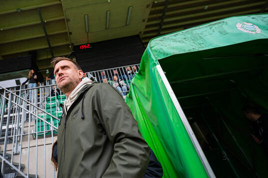 Hammarbys tränare Martin Sjögren