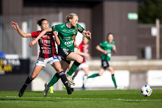 Stafsinges Anneli Bengtsson och Varbergs Lilly Borgman