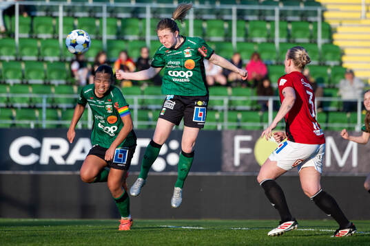 Varbergs Amanda Flatum gör 2-1