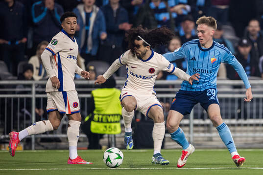 Jadon Sancho, Marc Cucurella of Chelsea and Santeri Haarala