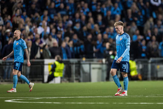 Santeri Haarala of Djurgården looks dejected