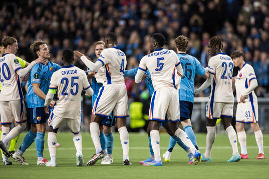 Daniel Stensson and Hampus Finndell of Djurgården