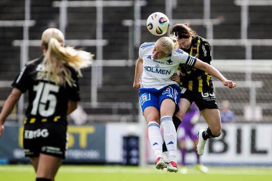 IFK Norrköpings Wilma Leidhammar och Häckens Hikaru