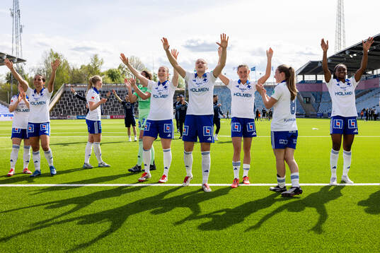 Bläddra bland fler bilder av Fotboll, Dam, Svenska Cupen, Semifinal, IFK Norrköping - Häcken