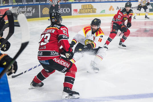 Brynäs Anton Rödin och Luleås Jesper Sellgren