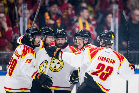 Brynäs Johan Larsson jublar