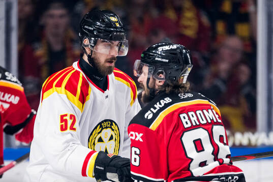 Brynäs Jack Kopacka och Luleås Mathias Bromé