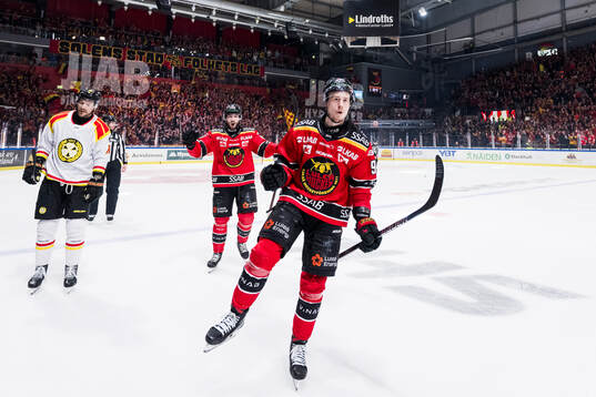 Luleås Pontus Andreasson jublar