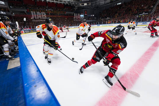 Brynäs Charles-Édouard D'astous och Luleås Mathias Bromé