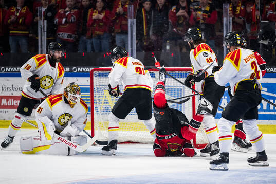 Brynäs Charles-Édouard D'astous och Luleås Brendan