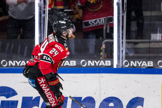 Luleås Brendan Shinnimin jublar