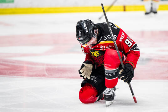 Luleås Brian O'neill jublar