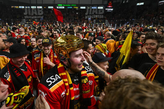 Luleås David Granberg jublar