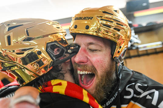 Luleås Linus Omark jublar
