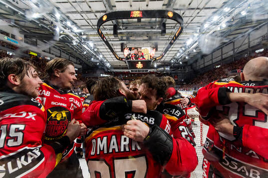 Luleås Brendan Shinnimin jublar