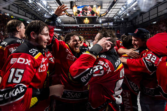Luleås Brendan Shinnimin jublar