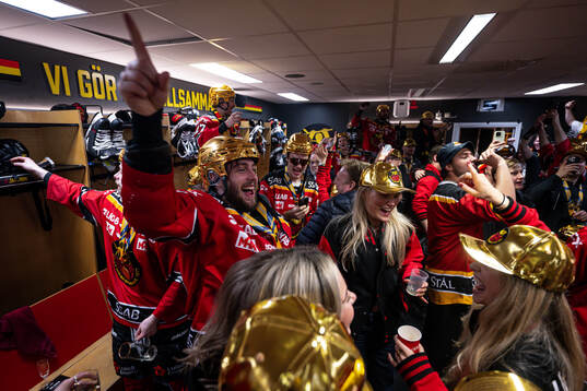 Luleås David Lilja jublar