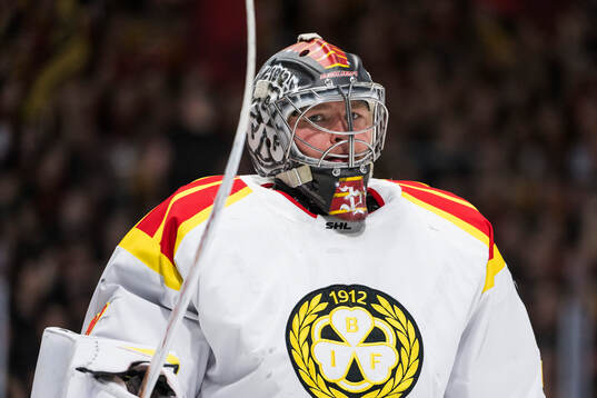 Brynäs målvakt Ludvig Persson