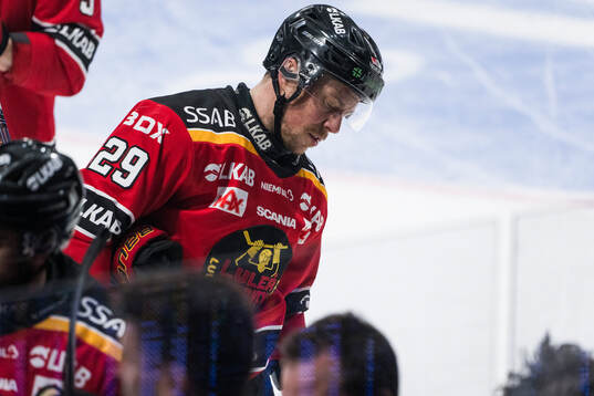 Luleås Erik Gustafsson deppar