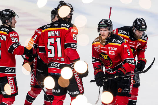 Luleås Marcus Hardegård jublar
