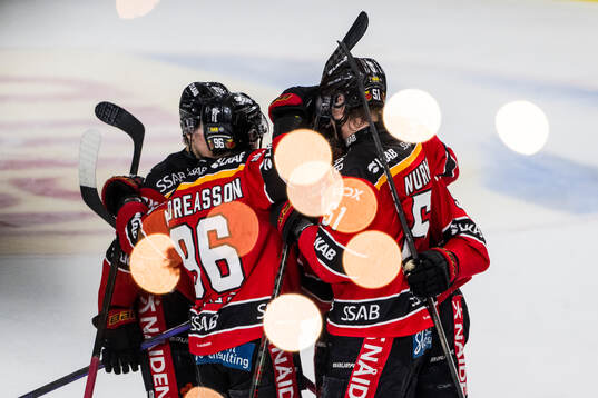 Luleås Marcus Hardegård jublar
