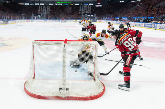 Luleås Pontus Andreasson gör 1-1