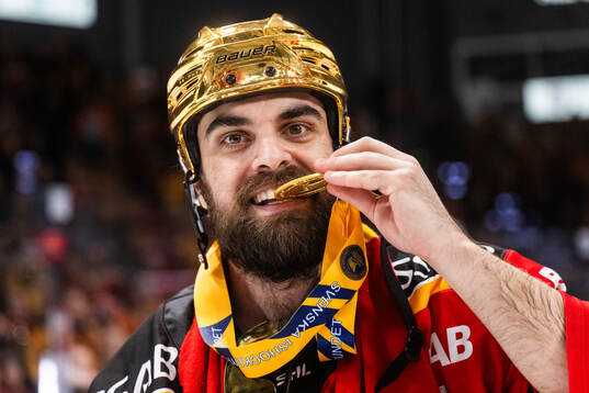 Luleås Frederic Allard med guldmedalj
