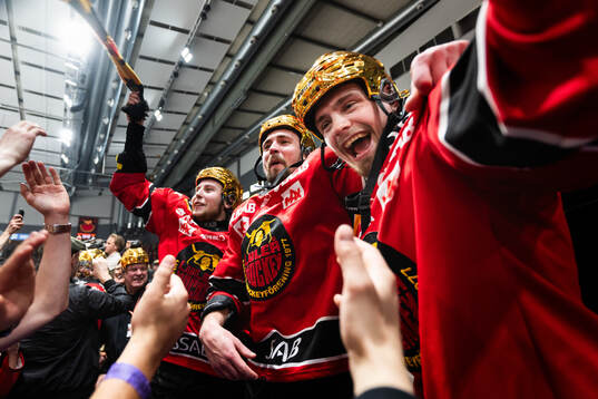 Luleås David Granberg, Eetu Koivistoinen och Markus Nurmi