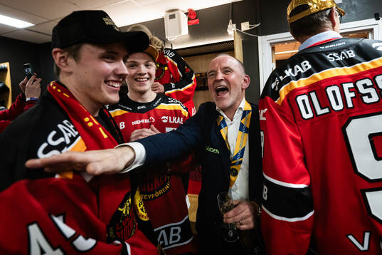 Luleås tränare Thomas Berglund