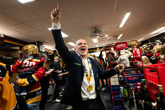 Luleås tränare Thomas Berglund