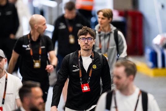 Håvard Sakariassen of Bodø/Glimt arrives