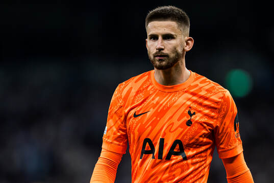 Guglielmo Vicario of Tottenham