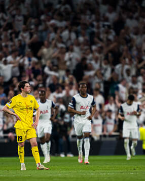 Sondre Brunstad Fet of Bodø/Glimt looks dejected